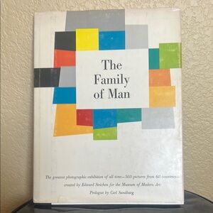 The Family of Man Exhibition Book vintage with black & white photos